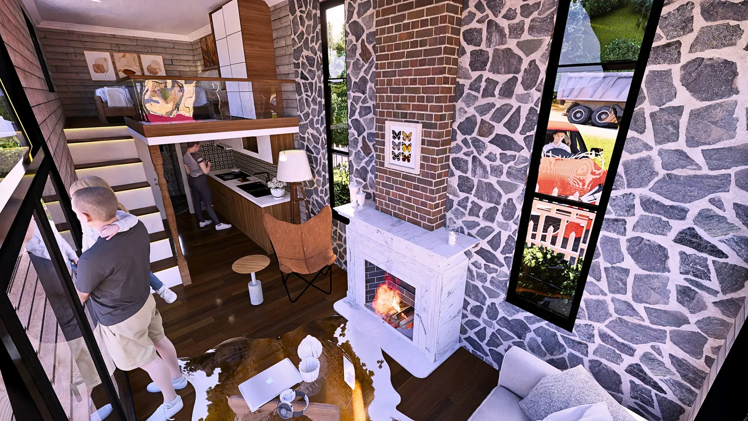 Premium Tiny House Innenraum