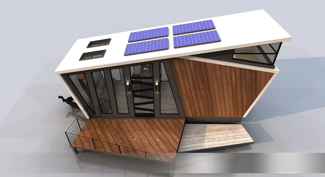 MC 7 Tiny House – Ansicht 2